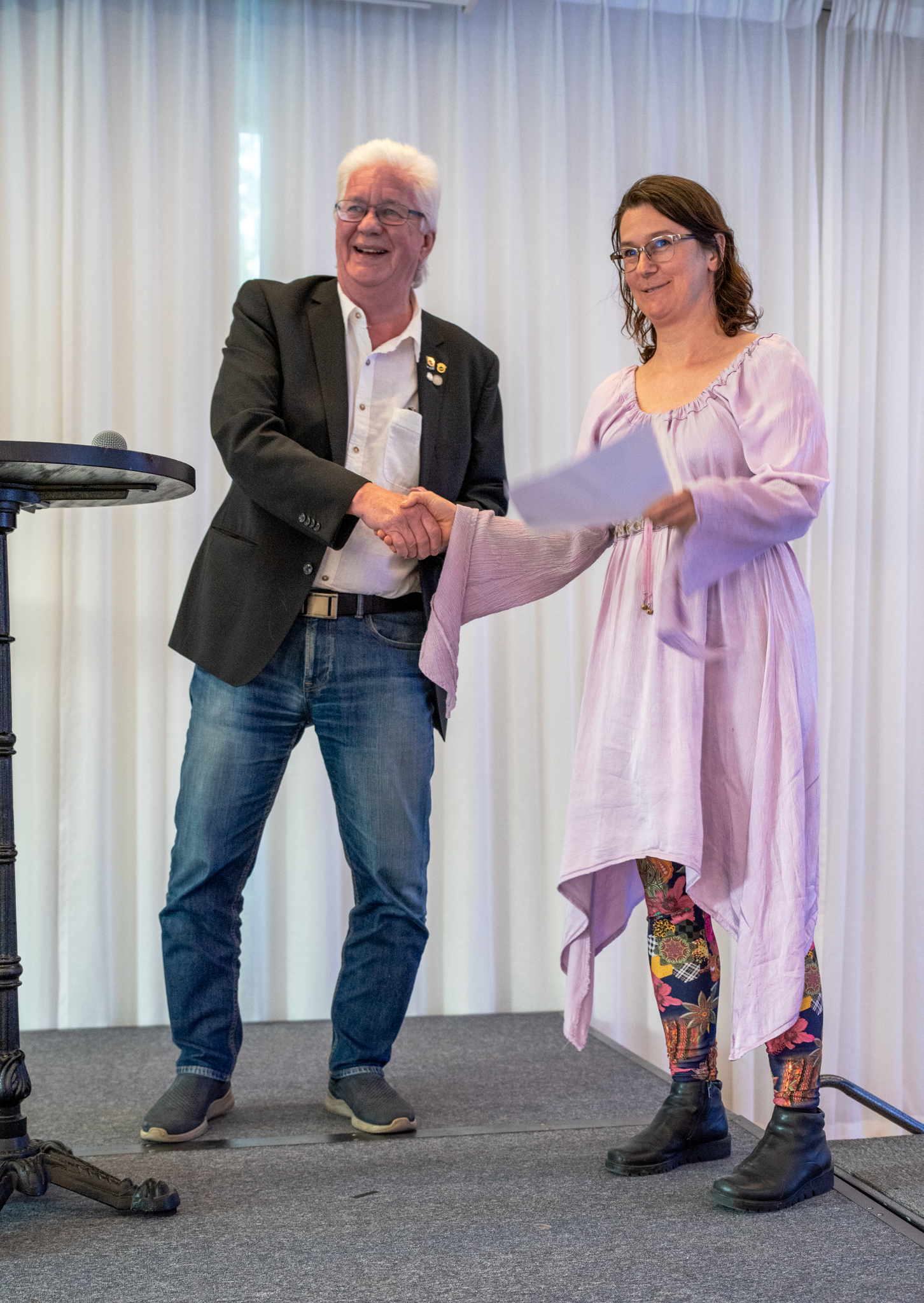 Utmärkelser under galamiddagen
