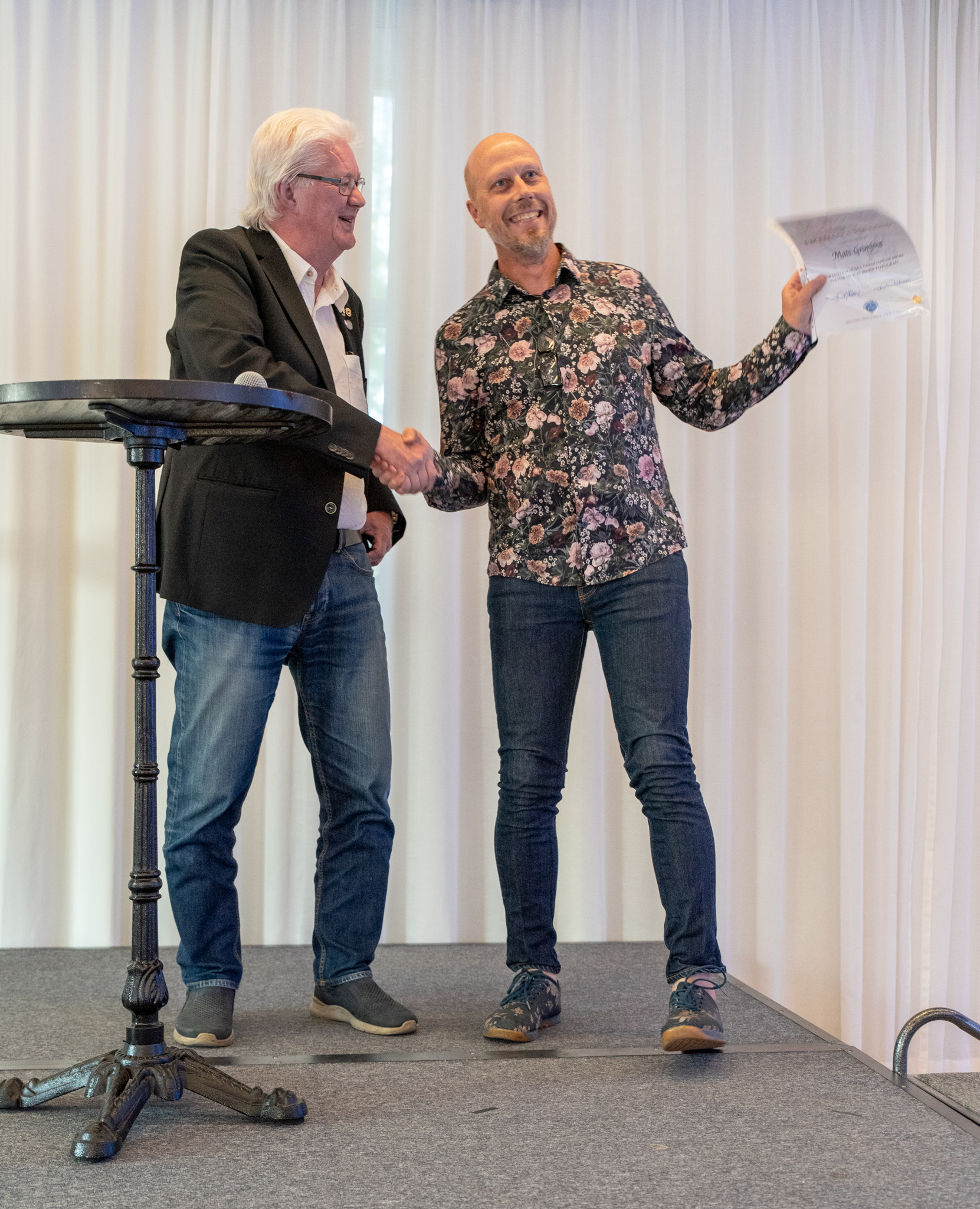Utmärkelser under galamiddagen